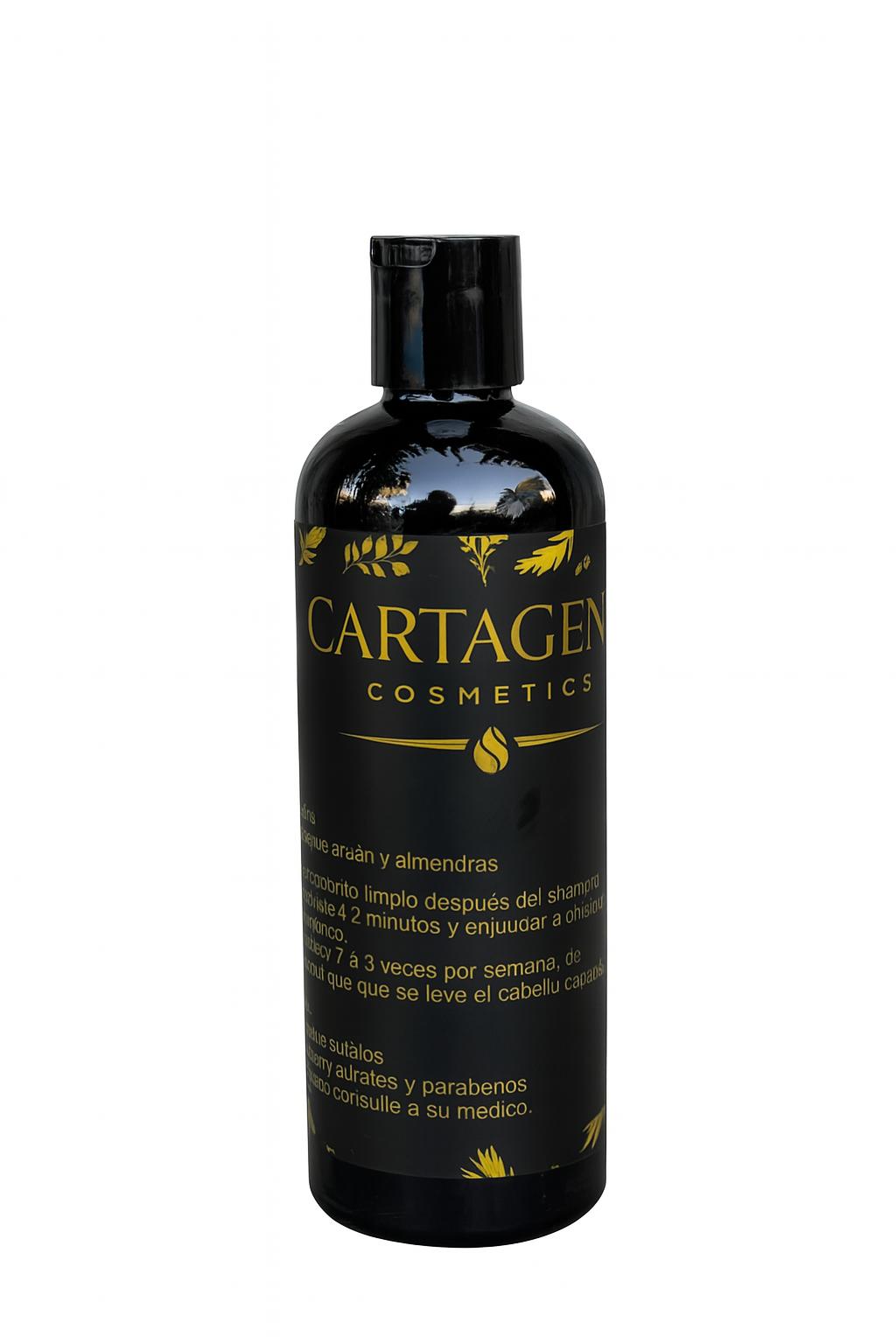 Shampoo de crecimiento y anticaída de Cartagena Cosmetics