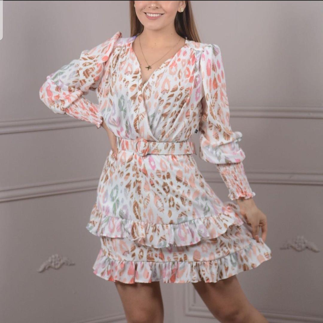 VESTIDO MODELO Z4 ESTAMPADO